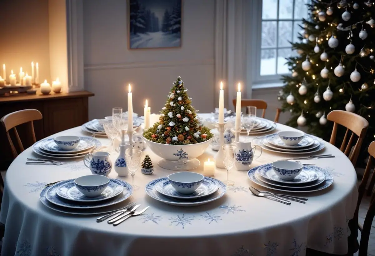 Sätt stämning med julservis från Royal Copenhagen illustration