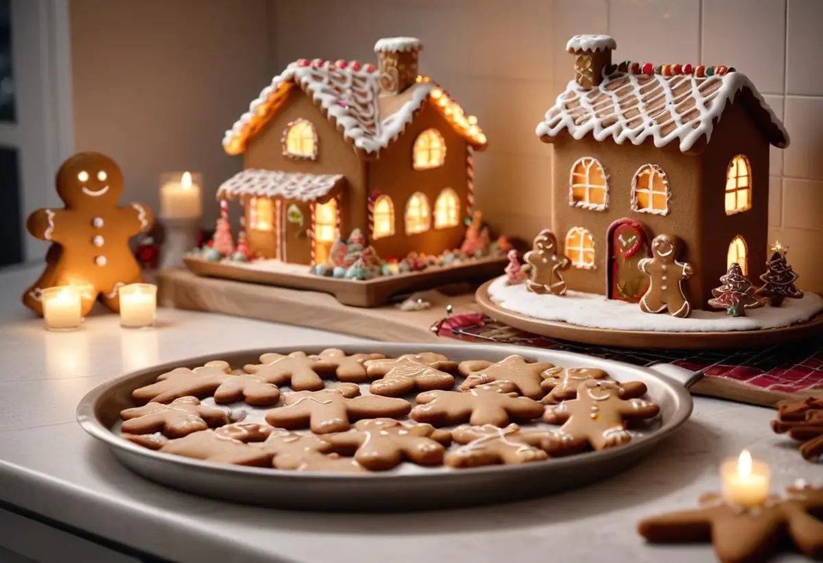 Pepparkaksgubbe – Så här gör du en klassisk dekoration! illustration
