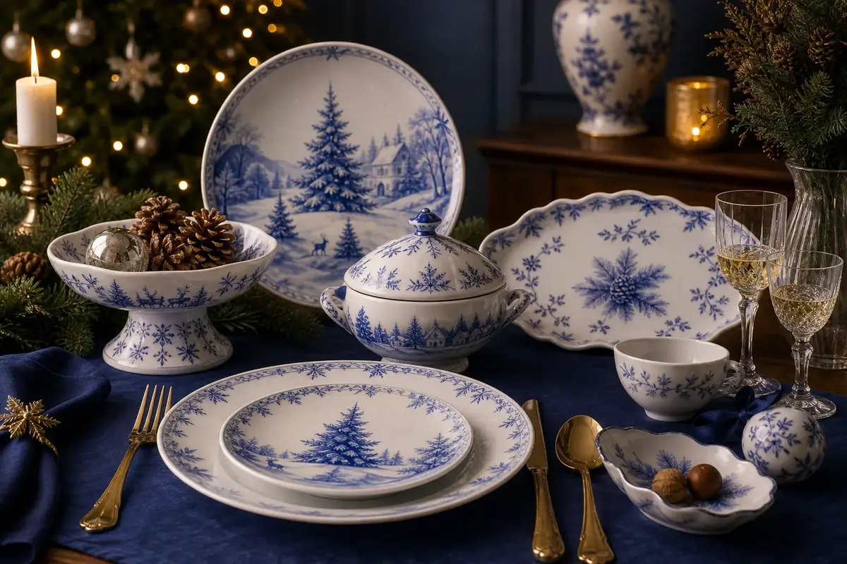 Upptäck den magiska royal copenhagen julservisen! illustration
